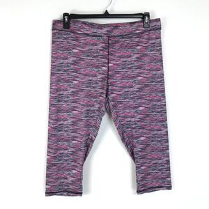 Everlast Cropped Active Leggings Women's Plus Size XXL Capri Stretch Fitness